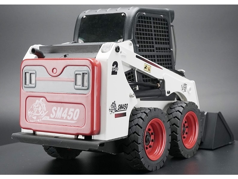 Kompaktlader / Radlader / Skid Loader SM450, 1:14 Bausatz – Bild 5