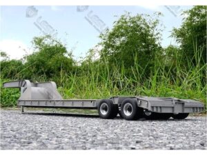Lesu Tieflader Anhänger, 2-Achs zu Tamiya und Andere 1:14 LKWs