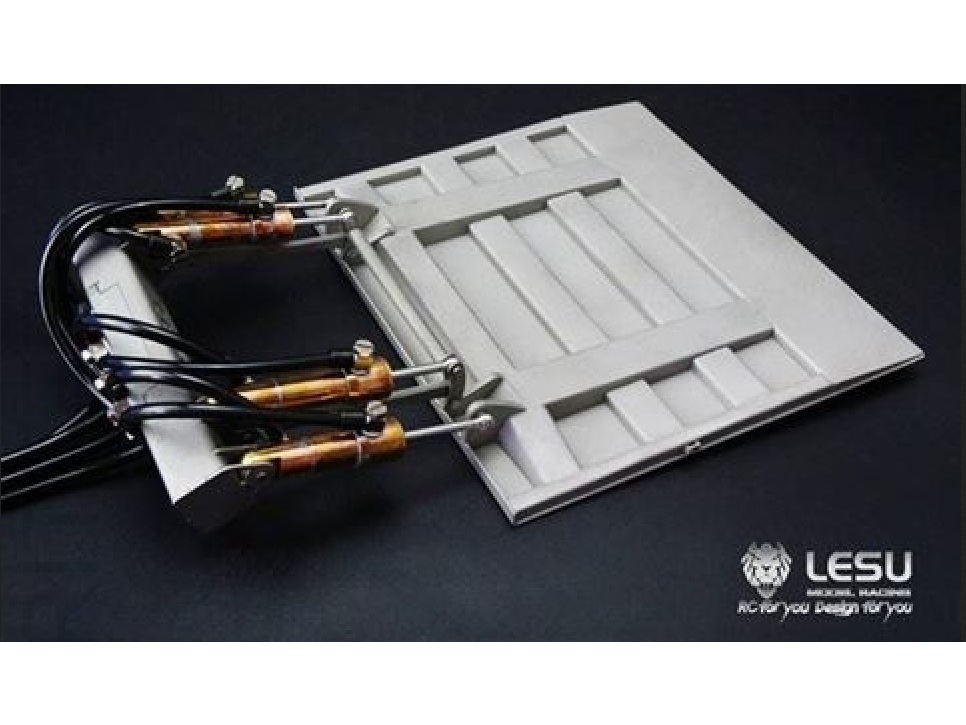 Lesu hydraulische Hebebühne / Laderampe / Ladebordwand, 1:14 – Bild 2
