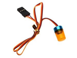 Drehlicht Warnlicht - ORANGE 9x15mm für RC Baumaschinen und LKWs