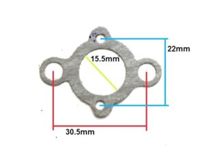 Dichtung Vergaser 26ccm Boots- und RC-Car Motor