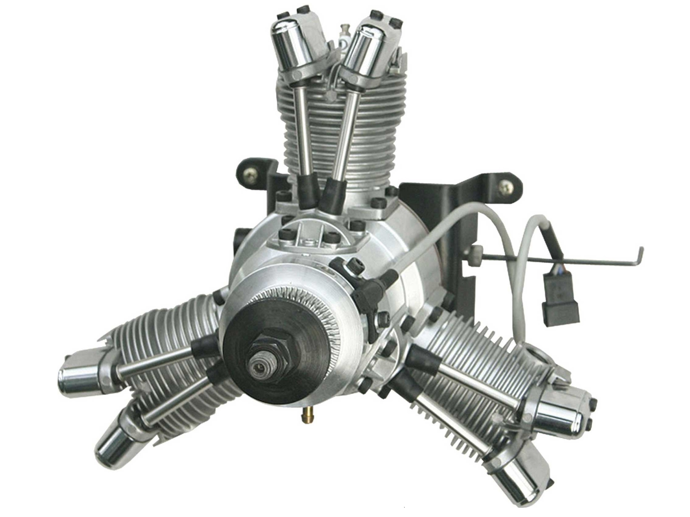 Saito FG-33R3 Benzinmotor / Sternmotor 32.98ccm – Bild 2