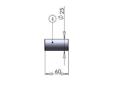 PTFE-Pipe/Teflonschlauch zu Kanisteranlage DLE111