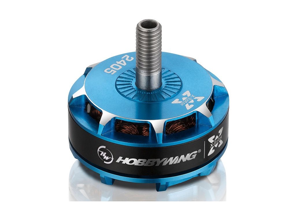 Hobbywing Racecopter Brushless Motor Xrotor 2405-2250KV - blue