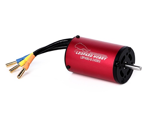 Leopard Brushless Inrunner Motor LBP4074-B / 2.5Y, 2000KV, 4-Pol, volle Welle