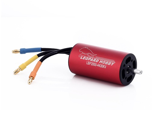 Leopard Brushless Inrunner Motor LBP2850-B / 4.5Y 1600KV, 4-Pol