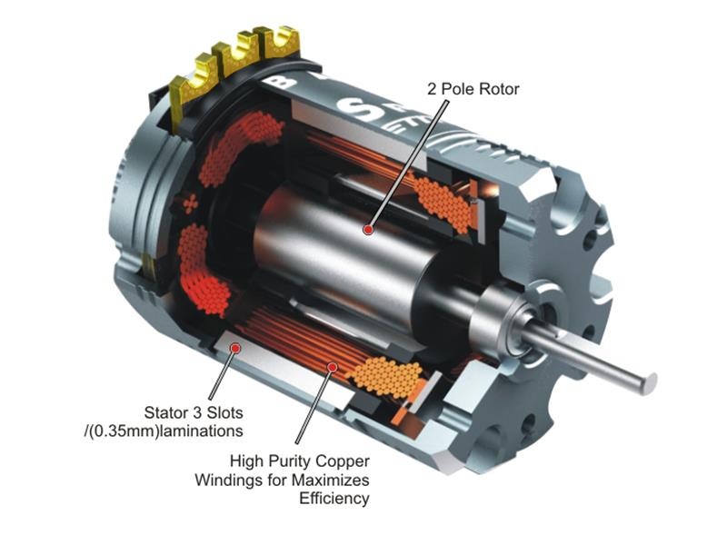 SKYRC Brushless Motor Ares PRO 9.5T - 3700KV – Bild 2