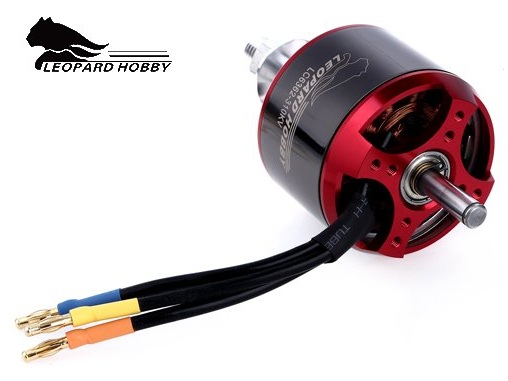 Leopard Brushless Outrunner Motor LC6362-4T KV540 – Bild 2