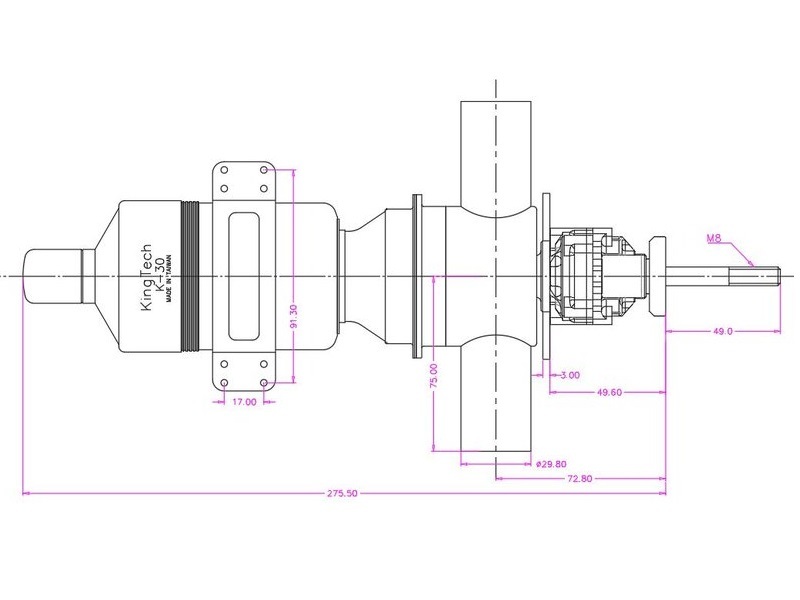 KingTech K30TPG4+ Turboprop Turbine – Bild 4