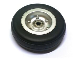 Alu Jet-Rad kugelgelagert 2.0in, D51x H16mm, Inkl. 4mm Radachse 1Stück