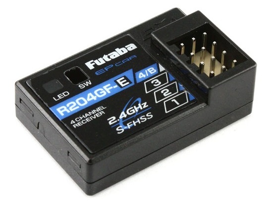 RC-Car Empfänger 4-Kanal R204GF-E - 2.4GHz - S-FHSS, Futaba