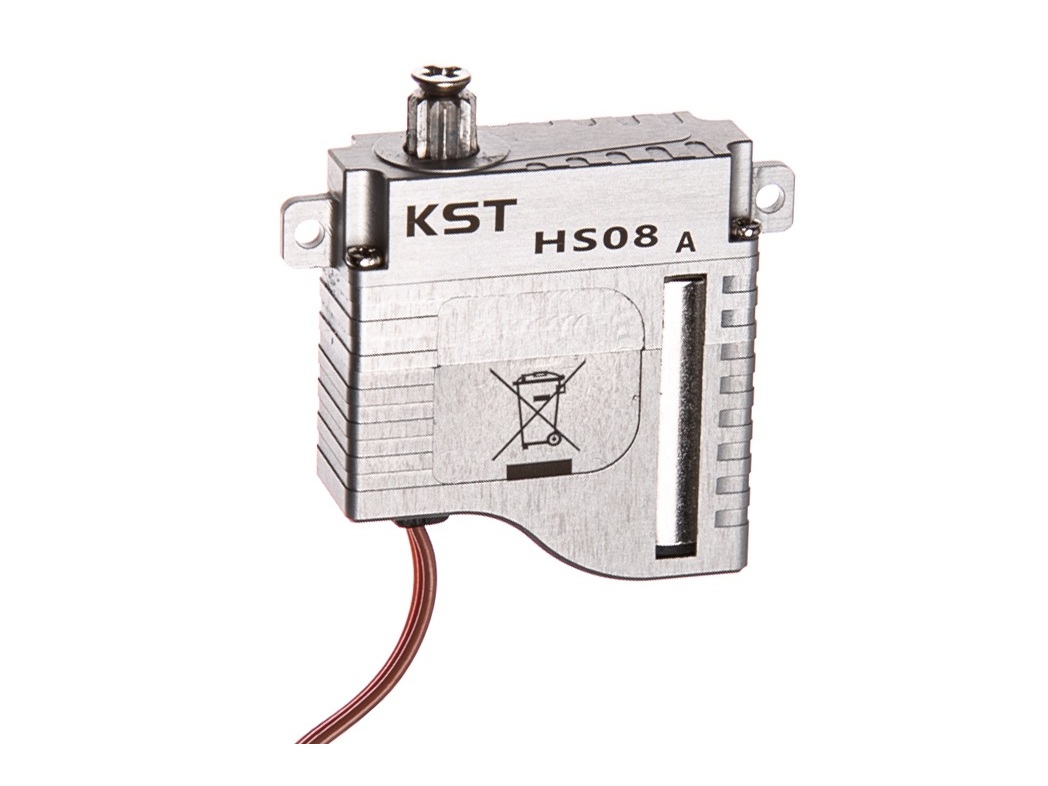 KST Servo HS08-A V6 Digital HV MG, 8mm, Stellkraft 5.2kg/cm – Bild 3