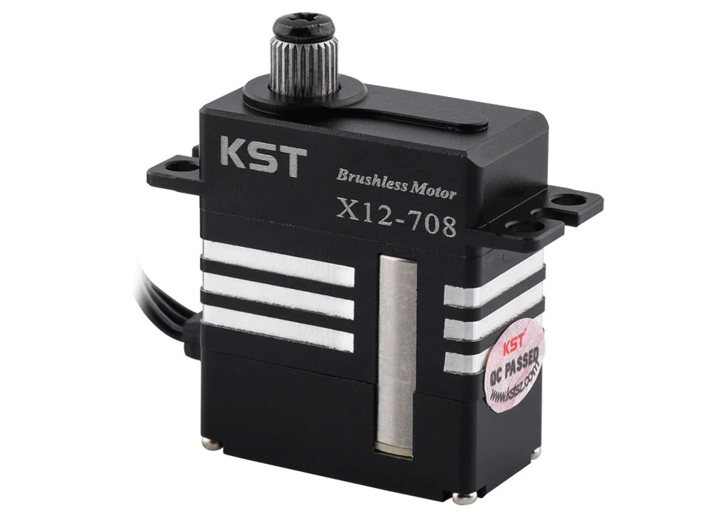 KST Servo X12-708 V8 MG HV Digital im Alu Gehäuse, 9.3kg Stellkraft – Bild 2