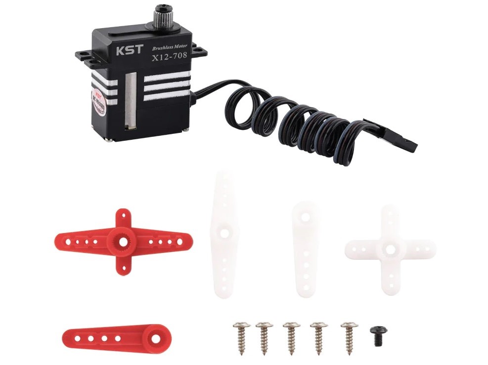 KST Servo X12-708 V8 MG HV Digital im Alu Gehäuse, 9.3kg Stellkraft – Bild 3
