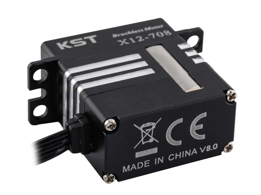 KST Servo X12-708 V8 MG HV Digital im Alu Gehäuse, 9.3kg Stellkraft – Bild 4