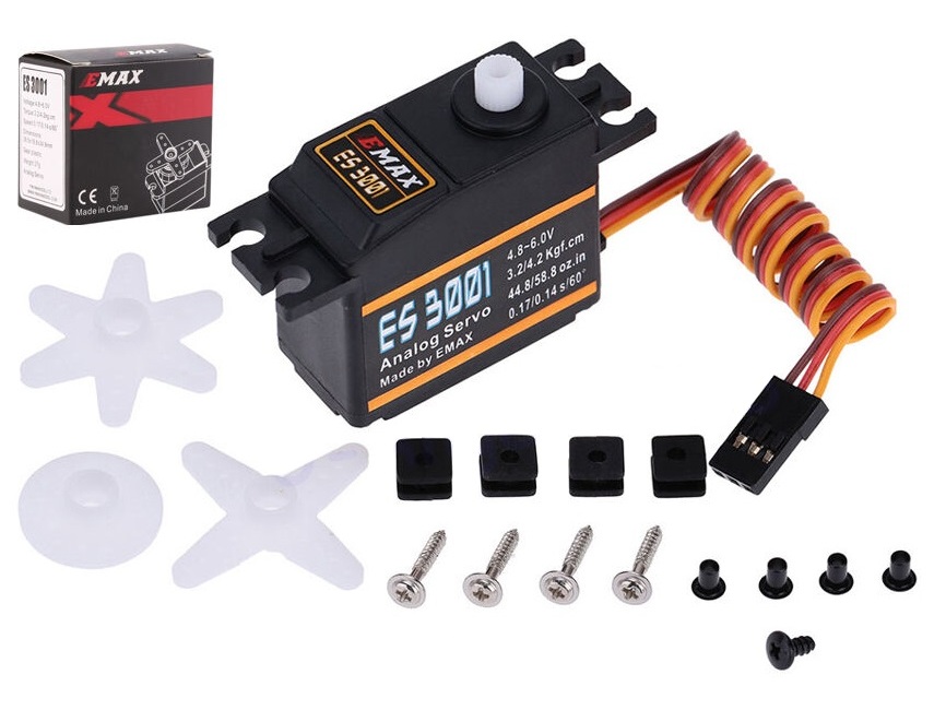 Emax Analog Servo ES3001, 37gr, 4.2kg Stellkraft – Bild 3