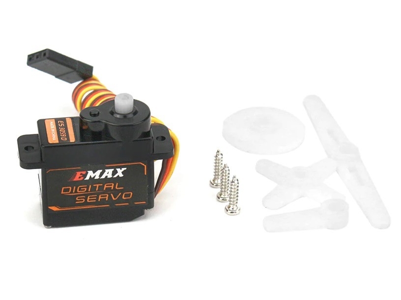 Emax Flächenservo ES3059D, 9.1gr, 2.0kg Stellkraft, 11.65mm – Bild 4