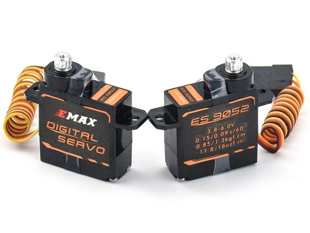 Emax Ultra Micro Servo ES9052MD, 5.5gr, 1.3kg Stellkraft, 8.8mm – Bild 4