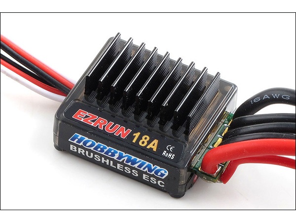 Hobbywing EZRUN SL Regler 18A - 2-3S - mit BEC, RC-Cars 1:18