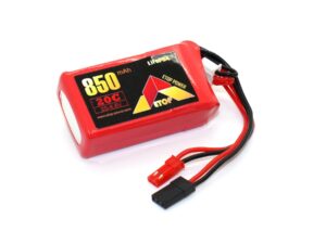 Etop LiFePo4 Akku 2S  6.6V 850mAh 20C JST/JR Stecker