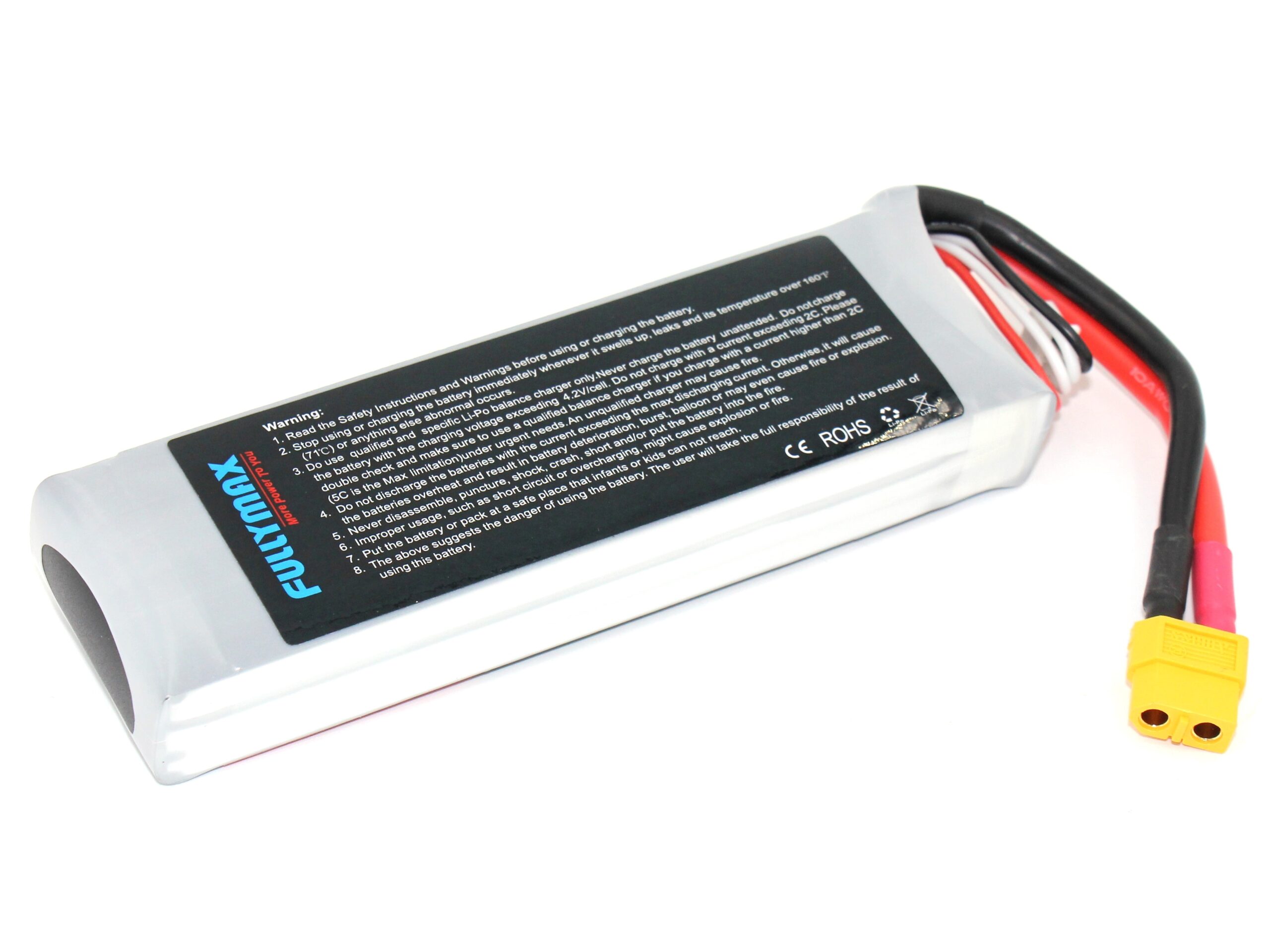 HEAT-RC, LiPo Akku 3S / 11.1V, 3300mAh 40C-80C - XT60 – Bild 2