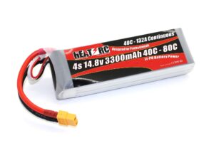 HEAT-RC, LiPo Akku 4S / 14.8V, 3300mAh 40C-80C, XT60