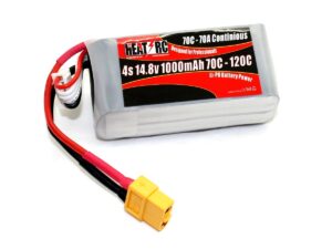 HEAT-RC, LiPo Akku 4S / 14.8V, 1000mAh, 70C - XT60