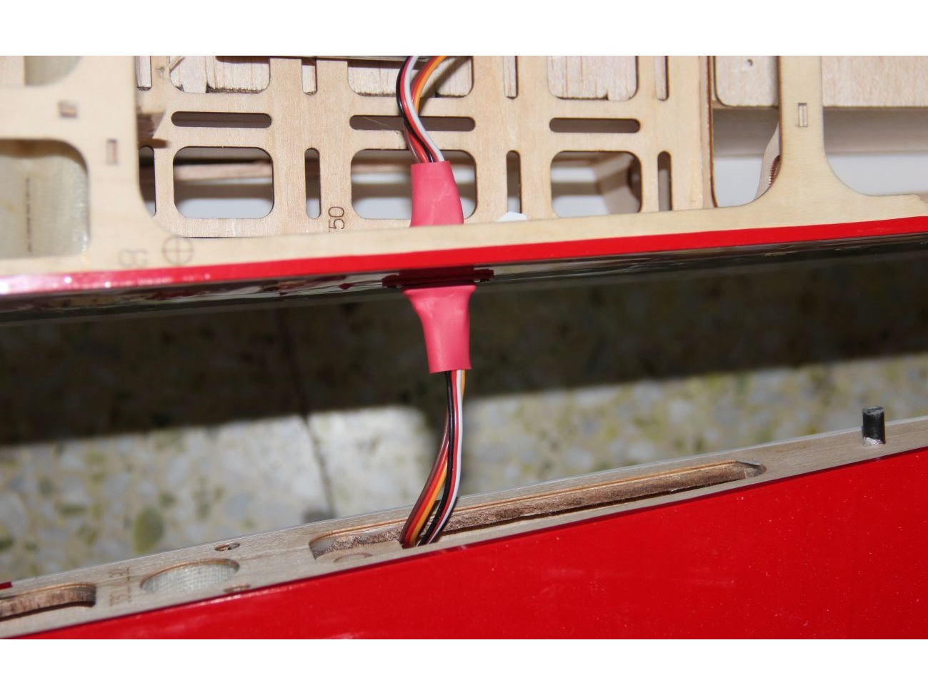 Servo Flächenverbindungskabel für 2 Servos und 2 LED - 45cm, Pilot-RC – Bild 5