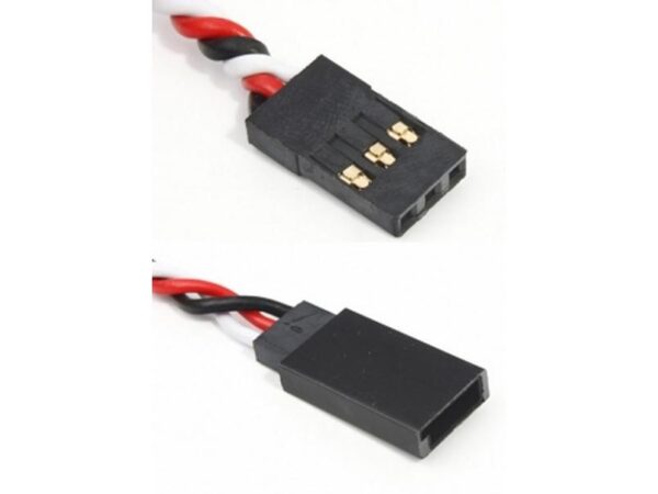 Servo-Verlängerungskabel 100cm, 22AWG, 0.32mm² - Twisted - Futaba – Bild 2