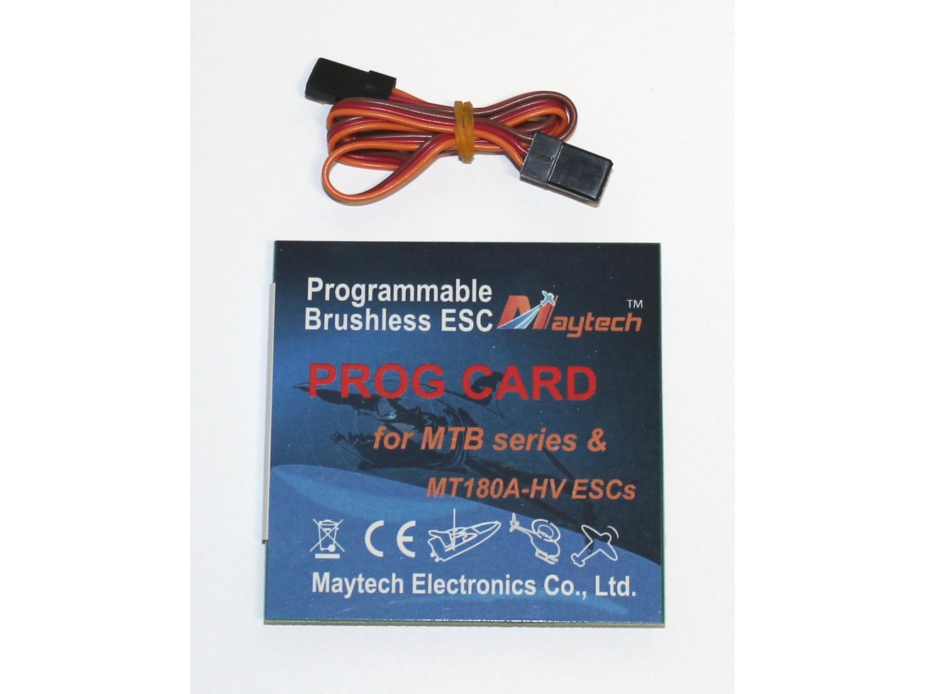 Programmierkarte MAYTECH Bootsreglern MTB und 120/180A HV Regler