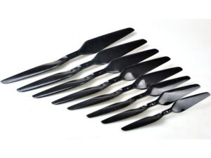 Luftschrauben / Propeller-Set aus CFK/Carbon 17x5.5 mit T-Motor-Aufnahme
