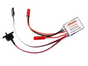 Regler für Bürstenmotoren, 20A mit Bremse, ideal für Crawler bis 1/12