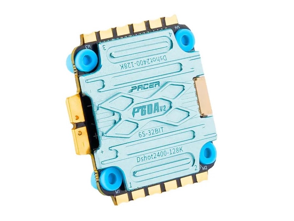 T-Motor Pacer P60A V2 - 4in1 Multicopter ESC Regler 60A - 6S – Bild 3