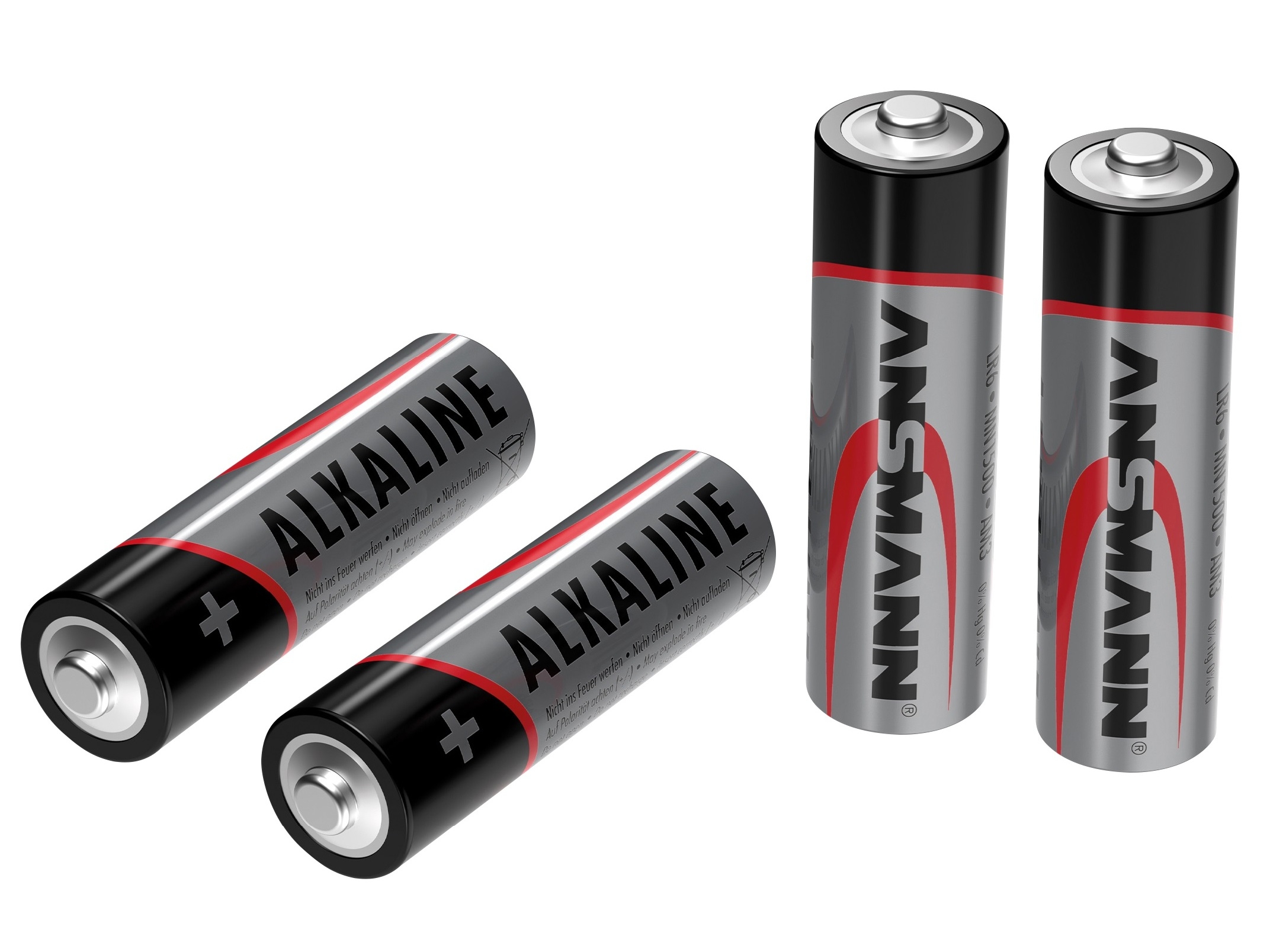 Alkaline AAA Batterie - Micro Ansmann - 1.5V, 4 Stück