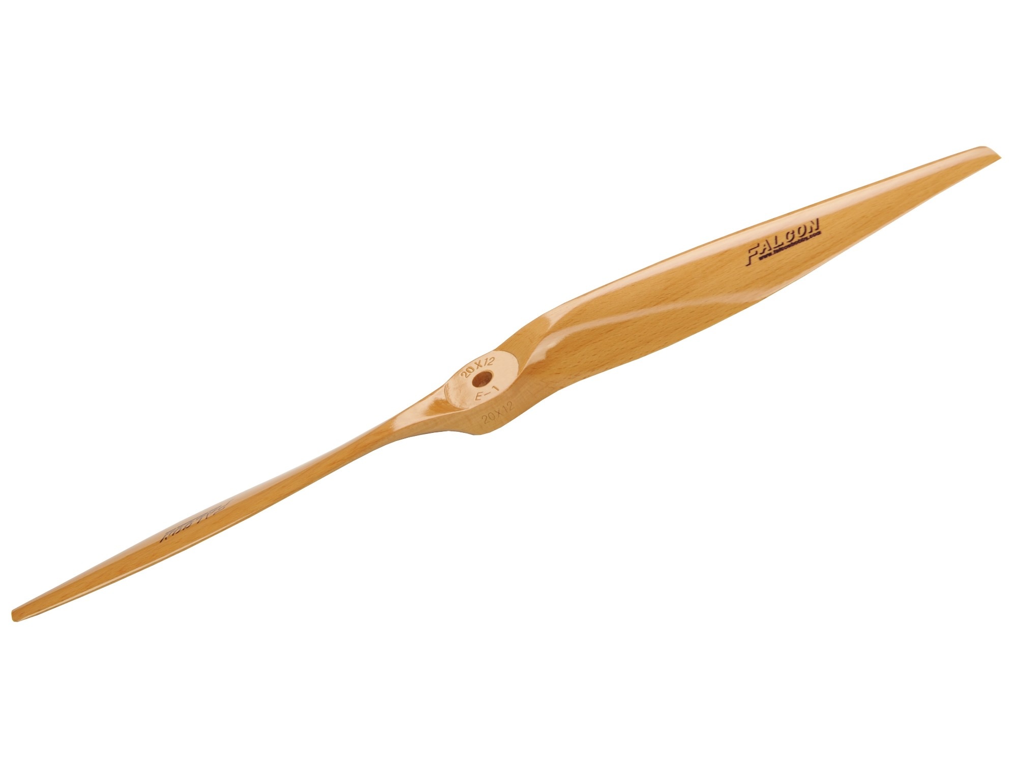 Falcon - Holz Propeller / Luftschraube - 13x6 - 2-Blatt - Elektro
