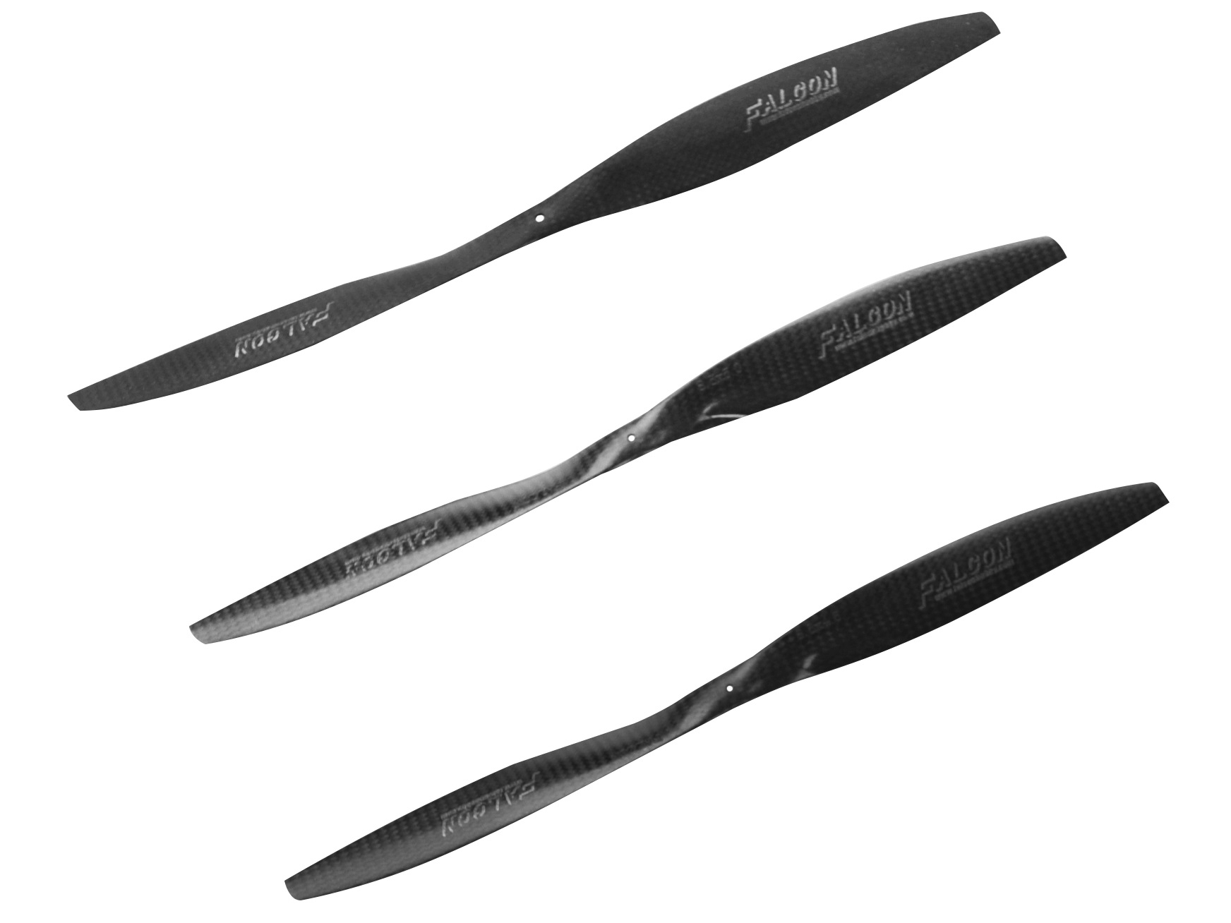 Falcon - CFK-Propeller / Carbon Luftschraube - Indoor - 8.5x3.8 - 2-Blatt - Elektro – Bild 2
