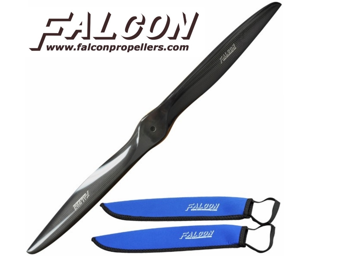 Falcon - CFK-Propeller / Carbon Luftschraube - 28x11 - 2-Blatt - Benzin