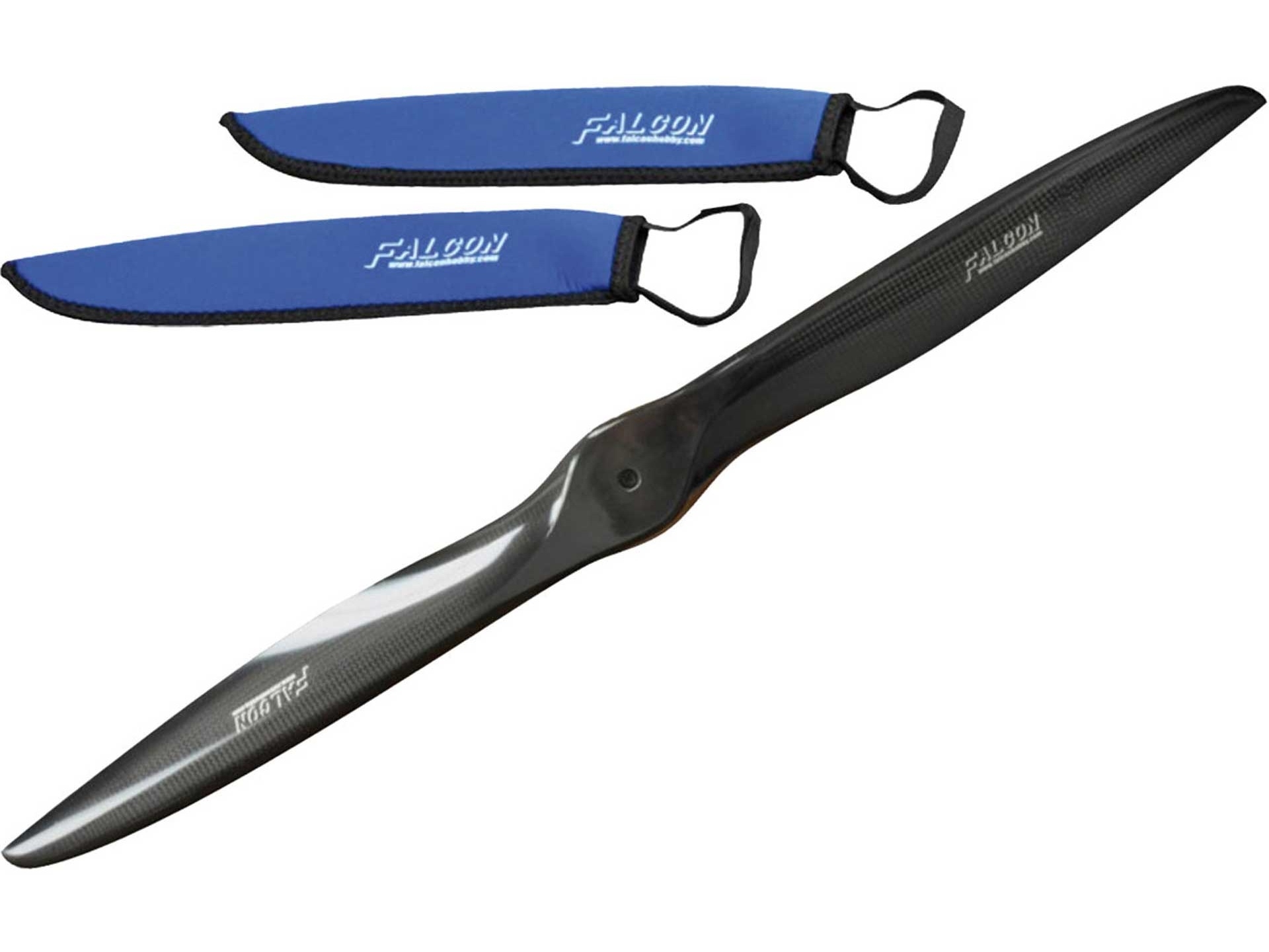 Falcon - CFK-Propeller / Carbon Luftschraube - 28x11 - 2-Blatt - Benzin – Bild 2