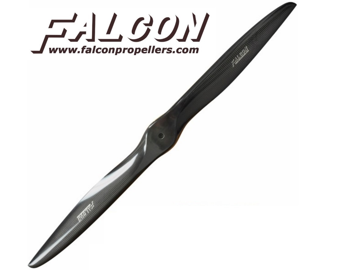 Falcon - CFK-Propeller / Carbon Luftschraube - 16x8 - 2-Blatt - Benzin