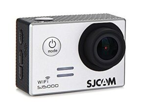 Actioncam / Dashcam SJ5000 Plus WiFi, Full HD-Kamera mit 16MP, silber, SJCAM