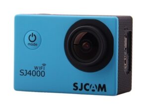 Actioncam / Dashcam SJ4000 WIFI, Full HD - Kamera mit 12 MP - blau