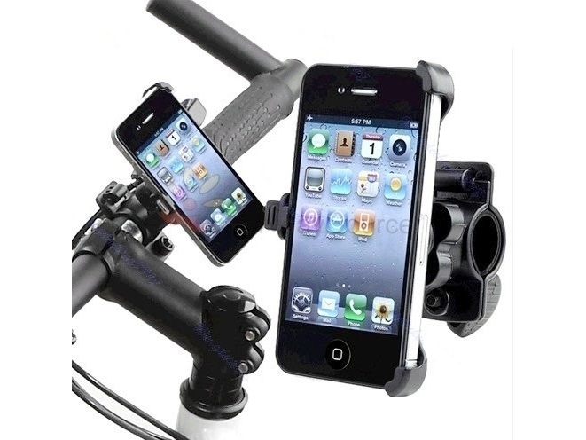 Halterung für iPhone 4 für Lenker/Rohre mit 20-28mm Durchmesser