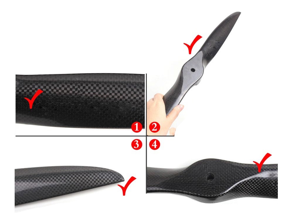 CFK Propeller Acro 19x10 aus Carbon - MEJZLIK-Typ – Bild 2