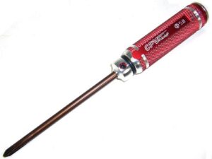 Phillips-/Kreuz-Schraubenzieher, 5.8mm x 120mm - rot