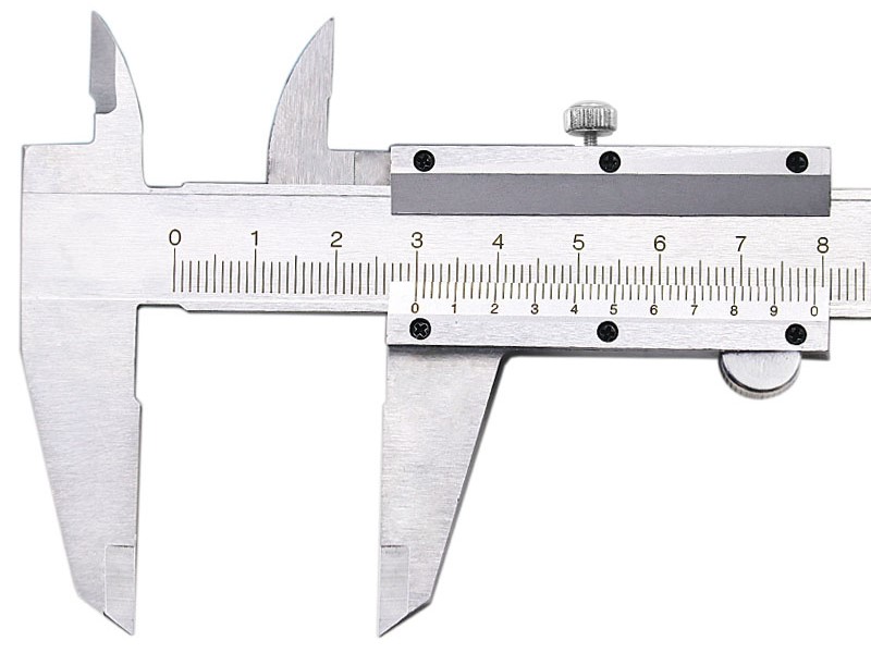 Schieblehre 150 mm aus Stahl – Bild 3