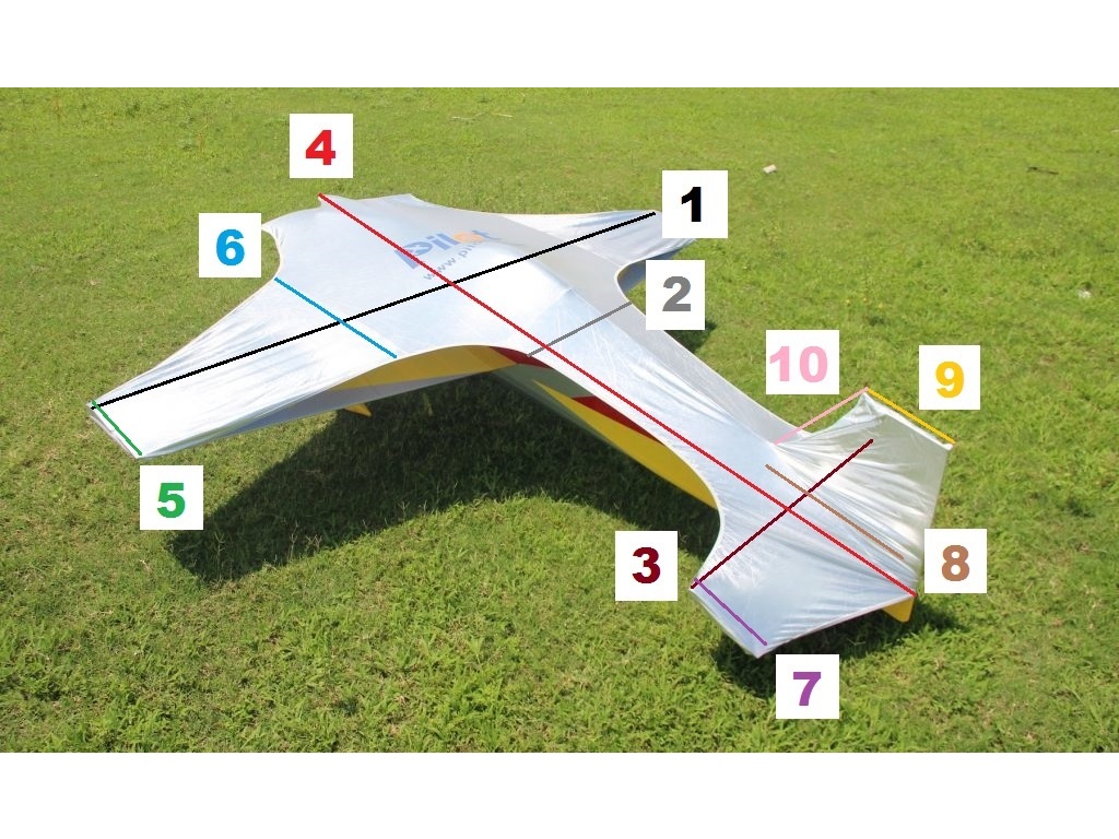 Suncover / Sonnenschutz für 35ccm Modelle - Pilot-RC – Bild 4