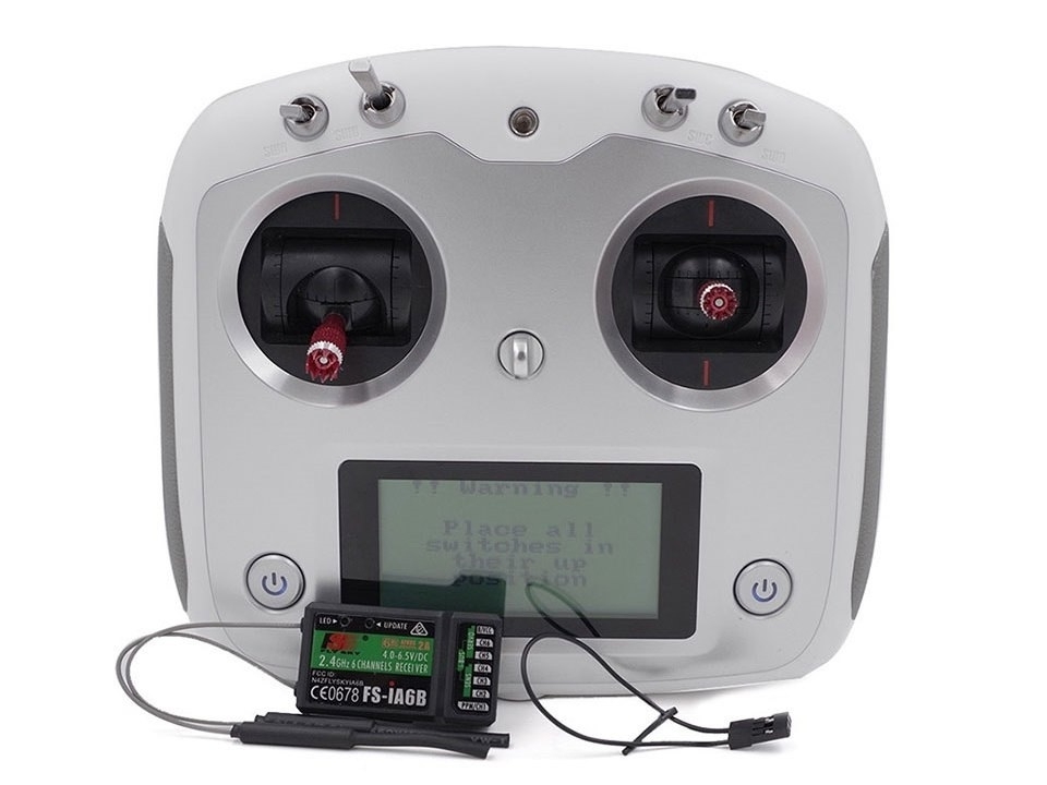 FS-i6S 6-Kanal Sender - 2.4GHz mit FS-iA6B Empfänger FlySky