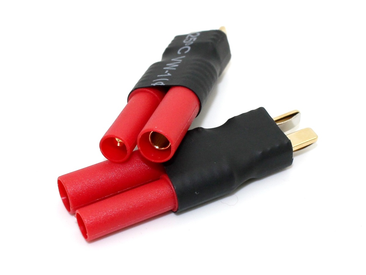 Adapter Stecker T-Plug männlich auf Banana 4mm – Bild 2