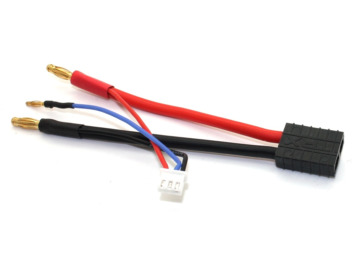 Anschlusskabel Traxxas auf Banana Stecker 4mm mit Balanceranschluss