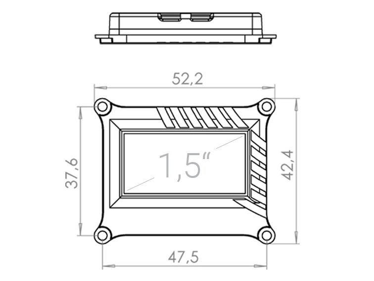 PowerBox Telemetrie-Display / OLED-Display M für PowerBox Source / Mercury SR2 - 4767 – Bild 2